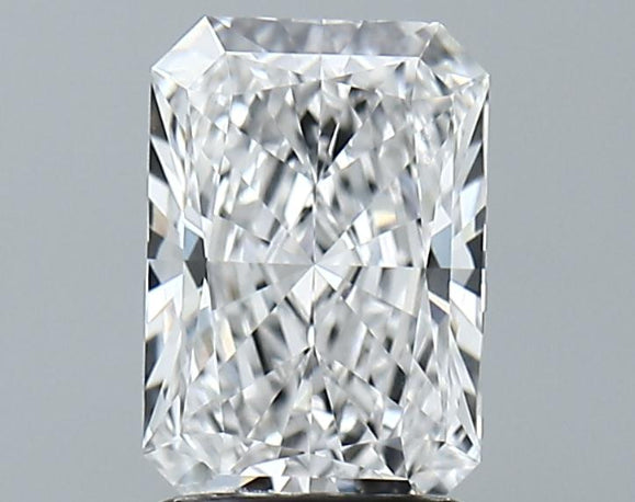 Lab-Grown 1.55 Carat Radiant Cut Diamond color D Clarity VVS1 With GIA Certificate, precious stones, engagement diamonds