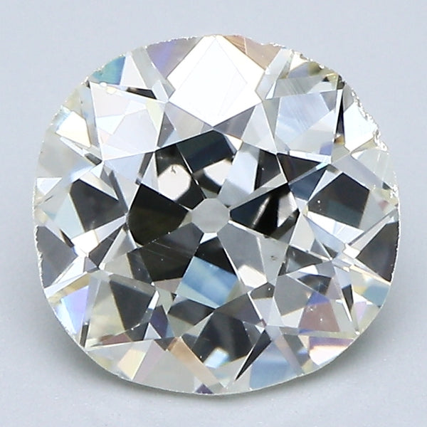 2.19 Carat Old Miner Cut Diamond color L Clarity SI1, natural diamonds, precious stones, engagement diamonds