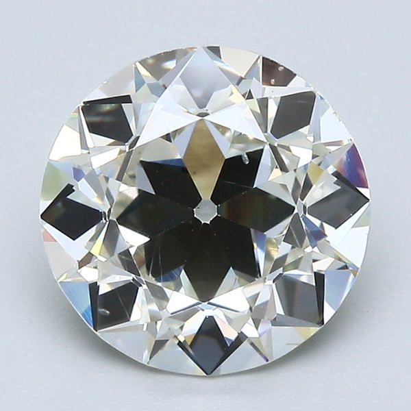 3.80 Carat Old European Cut Diamond color K Clarity SI1, natural diamonds, precious stones, engagement diamonds