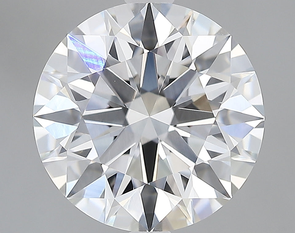 Lab-Grown 3.34 Carat Round Brilliant Diamond color E Clarity VVS2, precious stones, engagement diamonds