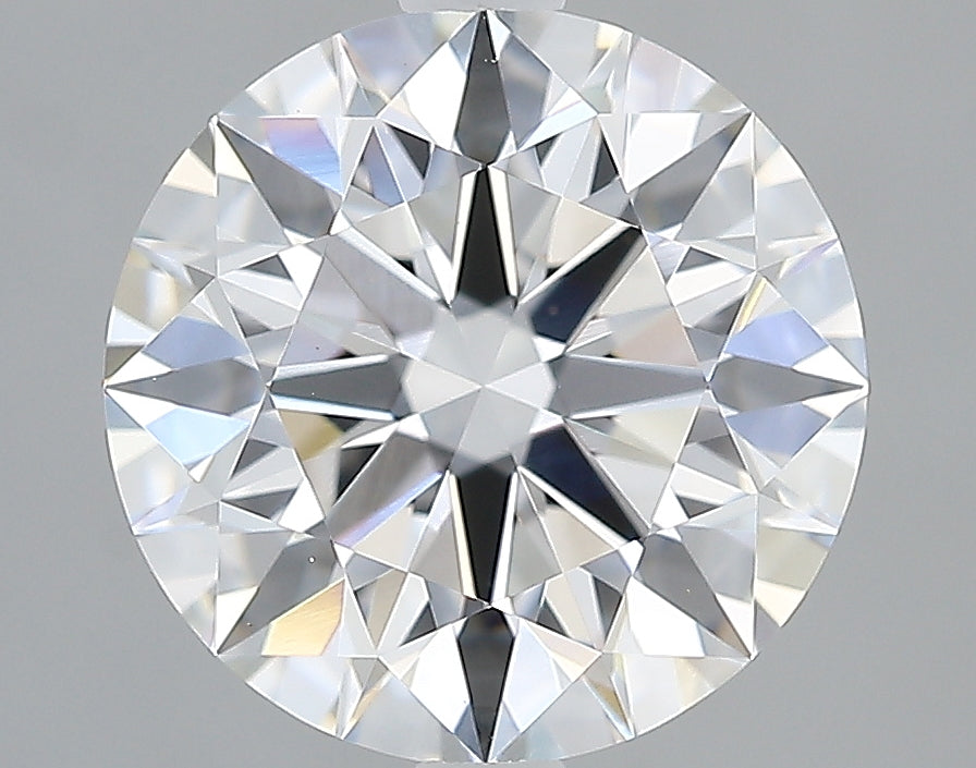 Lab-Grown 2.71 Carat Round Brilliant Diamond color D Clarity VVS2, precious stones, engagement diamonds