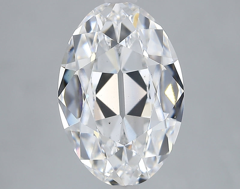 Lab-Grown 4.00 Carat Antique Oval Shape Diamond color E Clarity VS2 With GIA Certificate, precious stones, engagement diamonds