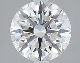 Lab-Grown 1.51 Carat Round Brilliant Diamond color D Clarity VVS2 With GIA Certificate, precious stones, engagement diamonds