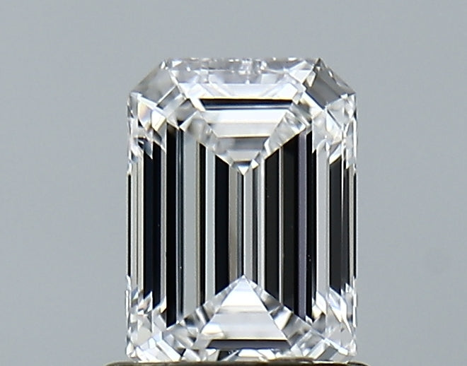 Lab-Grown 1.01 Carat Emerald Cut Diamond color D Clarity VVS1, precious stones, engagement diamonds
