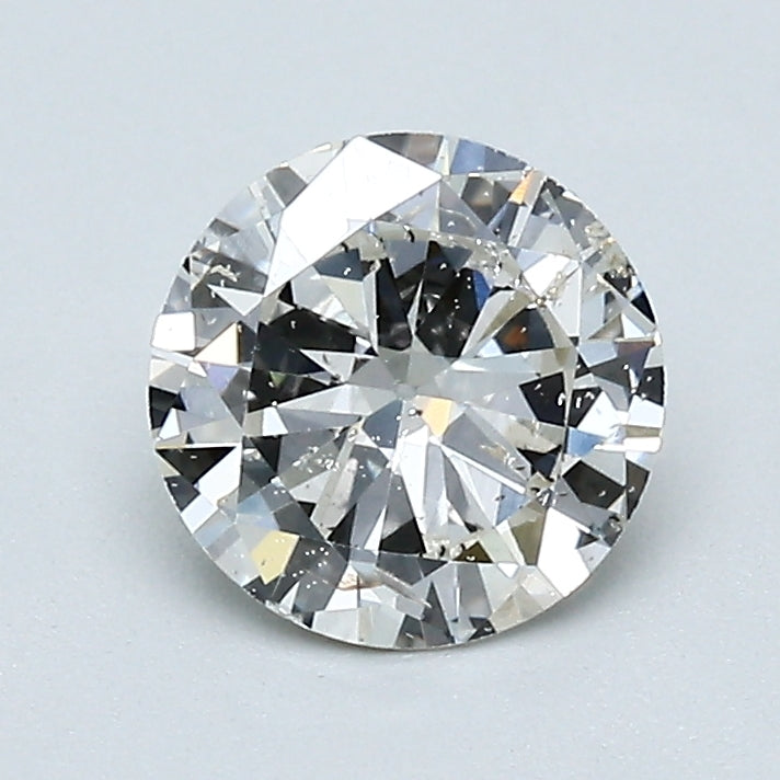 0.92 Carat Round Brilliant Natural Mined Diamond J Color I1 Clarity With GIA Certificate, natural diamonds, precious stones, engagement diamonds