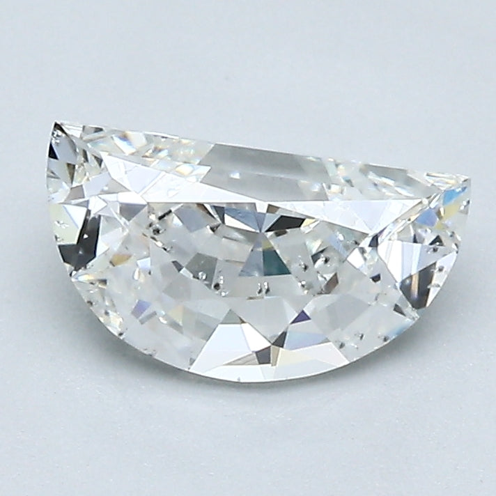 1.17 Carat Half Moon Shape Natural Mined Diamond H Color SI2 Clarity With GIA Certificate, natural diamonds, precious stones, engagement diamonds