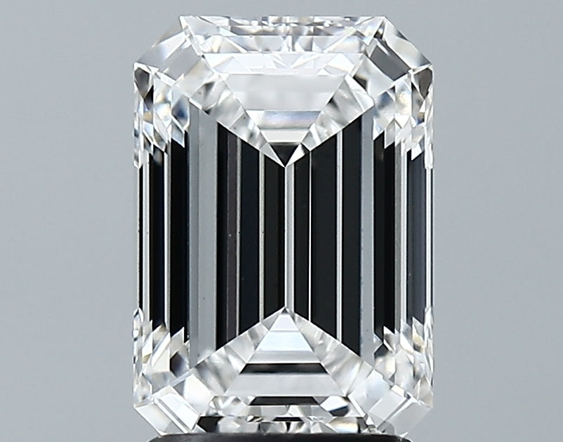 Lab-Grown 2.37 Carat Emerald Cut Diamond color E Clarity VS1 With GIA Certificate, precious stones, engagement diamonds