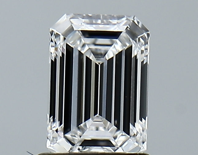 Lab-Grown 1.05 Carat Emerald Cut Diamond color D Clarity VVS2, precious stones, engagement diamonds