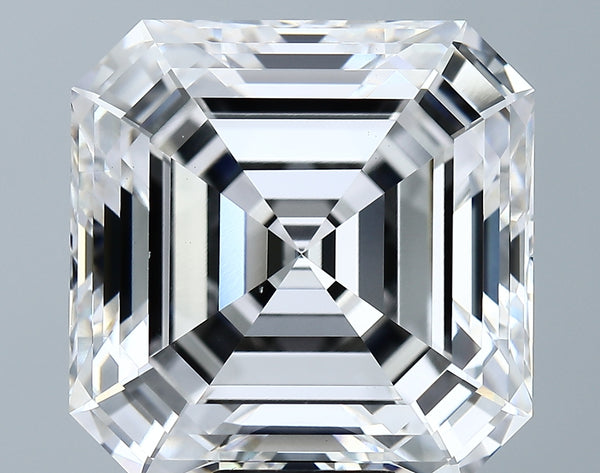 Lab-Grown 15.14 Carat Asscher Cut Diamond color G Clarity VS1 With GIA Certificate, precious stones, engagement diamonds