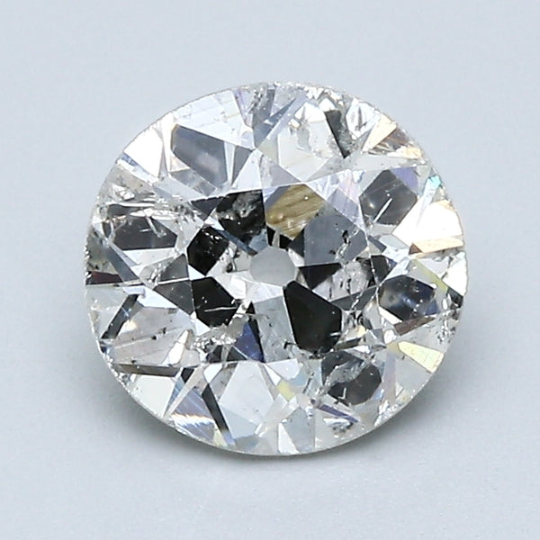 1.66 Carat Old European Cut Vintage Natural Mined Diamond I Color I1 Clarity With GIA Certificate, natural diamonds, precious stones, engagement diamonds