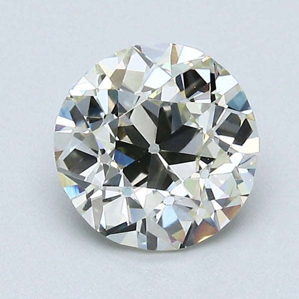 1.37 Carat Old European Cut Vintage Natural Mined Diamond M Color VS2 Clarity With GIA Certificate, natural diamonds, precious stones, engagement diamonds