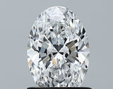 Lab-Grown 1.01 Carat Oval Shape Diamond color D Clarity VVS1 With GIA Certificate, precious stones, engagement diamonds