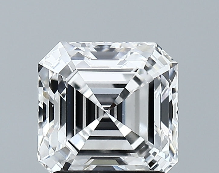 Lab-Grown 1.91 Carat Asscher Cut Diamond color E Clarity VVS2 With GIA Certificate, precious stones, engagement diamonds