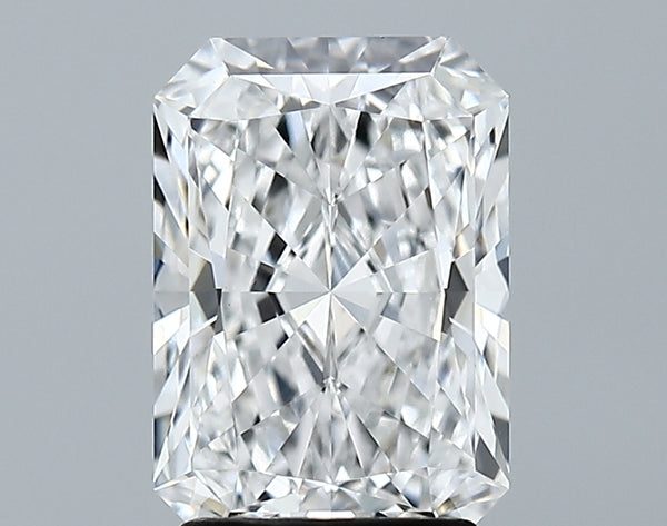 Lab-Grown 2.62 Carat Radiant Cut Diamond color D Clarity VVS1 With GIA Certificate, precious stones, engagement diamonds