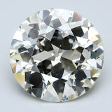 3.81 Carat Old European Cut Diamond color N Clarity SI2, natural diamonds, precious stones, engagement diamonds