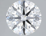 Lab-Grown 2.84 Carat Round Brilliant Diamond color D Clarity SI1 With GIA Certificate, precious stones, engagement diamonds