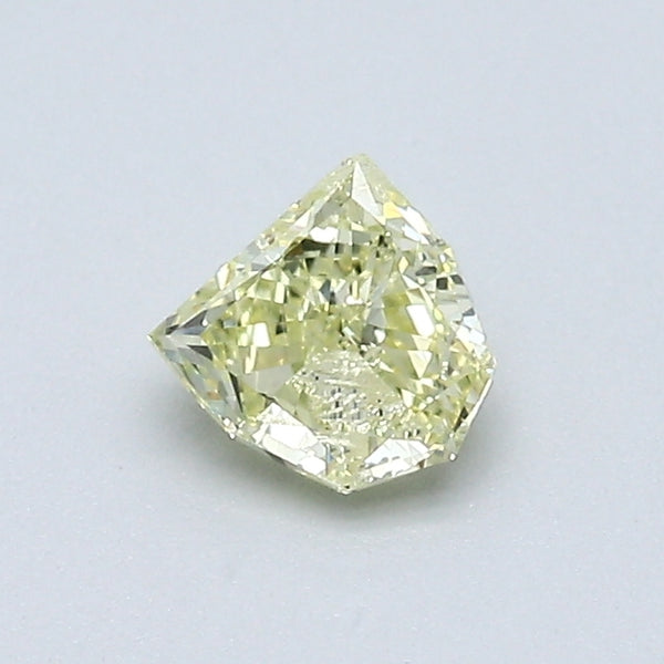 0.44 Carat Bullets Shape Natural Mined Diamond Fancy  Yellow Color I1 Clarity With GIA Certificate, natural diamonds, precious stones, engagement diamonds