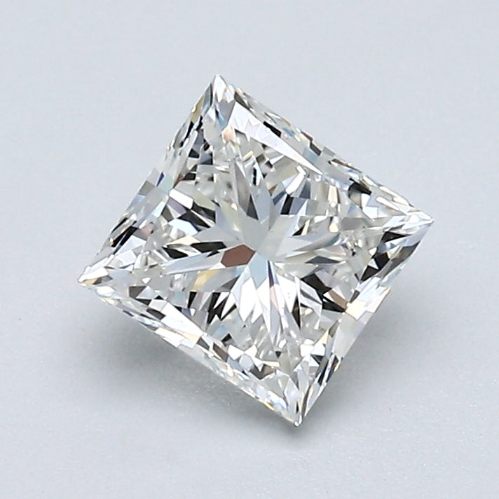 1.00 Carat Princess Cut Natural Mined Diamond G Color VS2 Clarity With GIA Certificate, natural diamonds, precious stones, engagement diamonds
