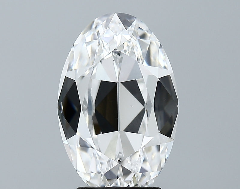 Lab-Grown 3.71 Carat Antique Oval Shape Diamond color E Clarity VVS2 With GIA Certificate, precious stones, engagement diamonds