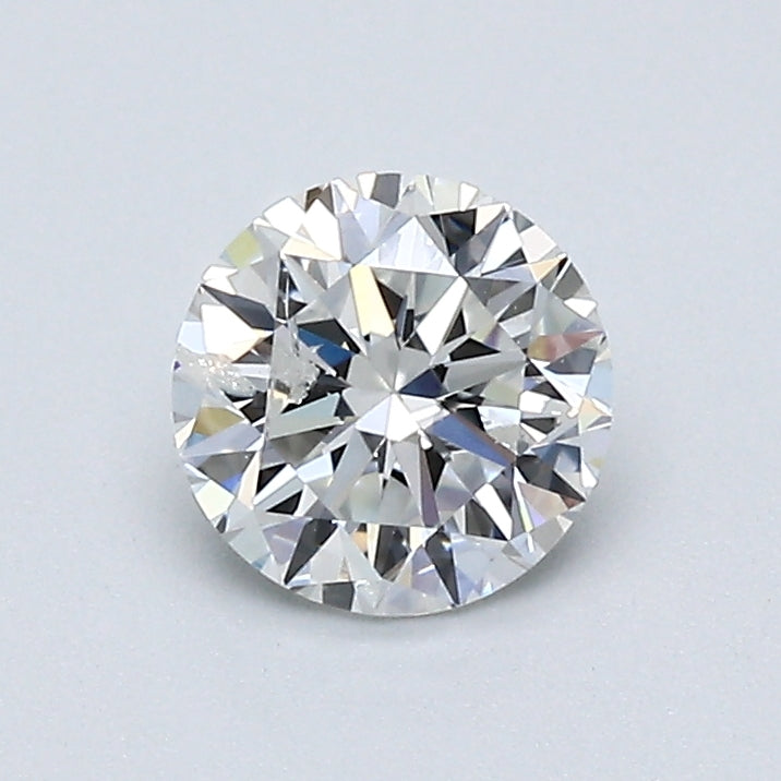 0.71 Carat Round Brilliant Natural Mined Diamond G Color I1 Clarity With GIA Certificate, natural diamonds, precious stones, engagement diamonds