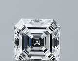 Lab-Grown 1.04 Carat Asscher Cut Diamond color D Clarity VS1 With GIA Certificate, precious stones, engagement diamonds