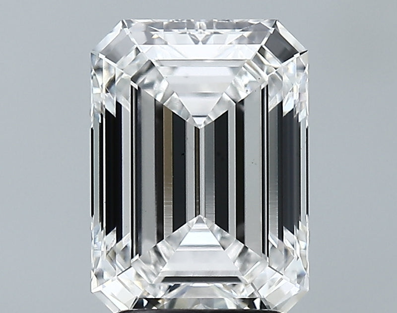 Lab-Grown 2.91 Carat Emerald Cut Diamond color E Clarity VS2 With GIA Certificate, precious stones, engagement diamonds