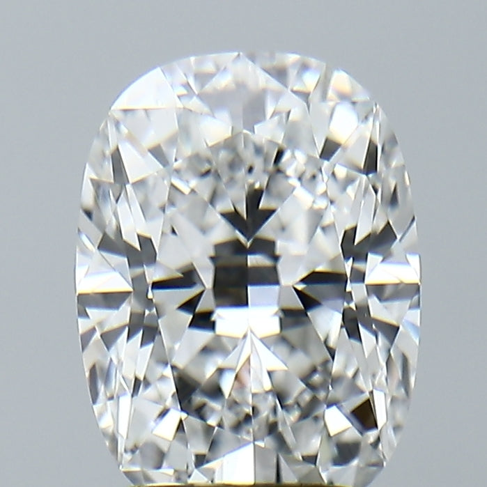 Lab-Grown 2.65 Carat Cushion Brilliant Diamond color D Clarity VVS2, precious stones, engagement diamonds