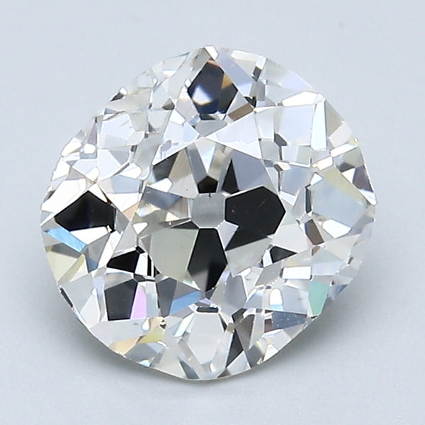 2.16 Carat Old Miner Cut Diamond color I Clarity SI1, natural diamonds, precious stones, engagement diamonds