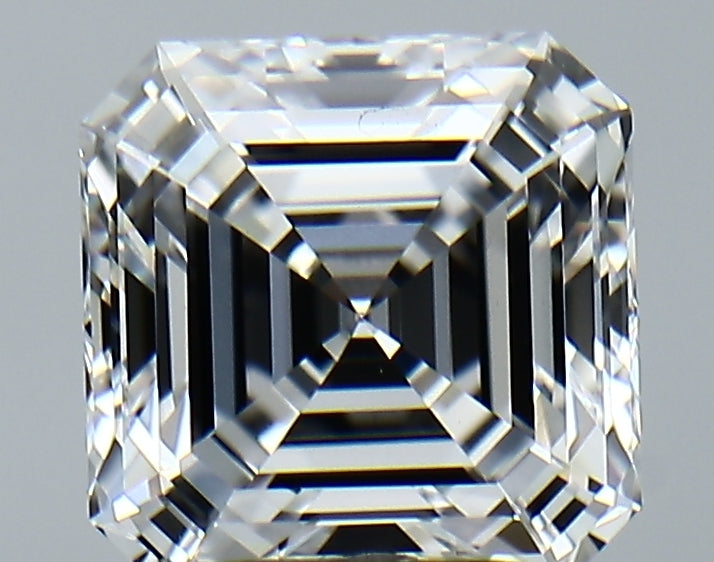 Lab-Grown 3.23 Carat Asscher Cut Diamond color D Clarity VVS2 With GIA Certificate, precious stones, engagement diamonds