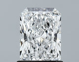 Lab-Grown 1.02 Carat Radiant Cut Diamond color D Clarity VVS2 With GIA Certificate, precious stones, engagement diamonds