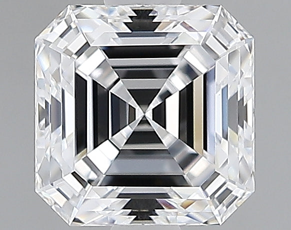 Lab-Grown 1.01 Carat Asscher Cut Diamond color D Clarity VVS1, precious stones, engagement diamonds