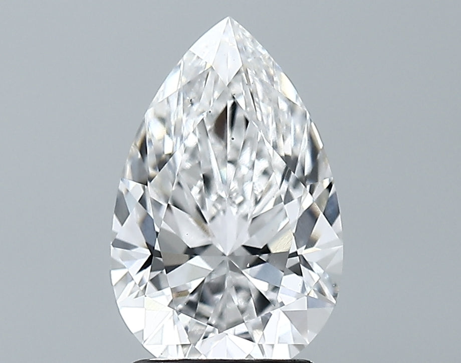Lab-Grown 1.91 Carat Pear Shape Diamond color D Clarity VS1 With GIA Certificate, precious stones, engagement diamonds