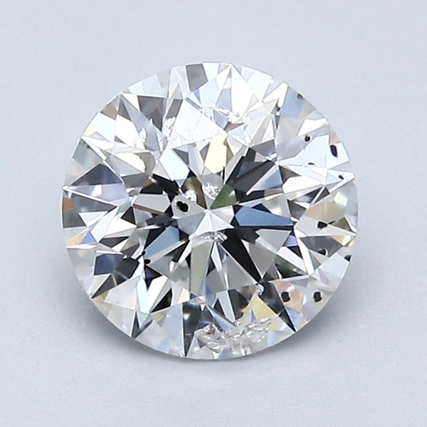 1.23 Carat Round Brilliant Natural Mined Diamond E Color I1 Clarity With GIA Certificate, natural diamonds, precious stones, engagement diamonds