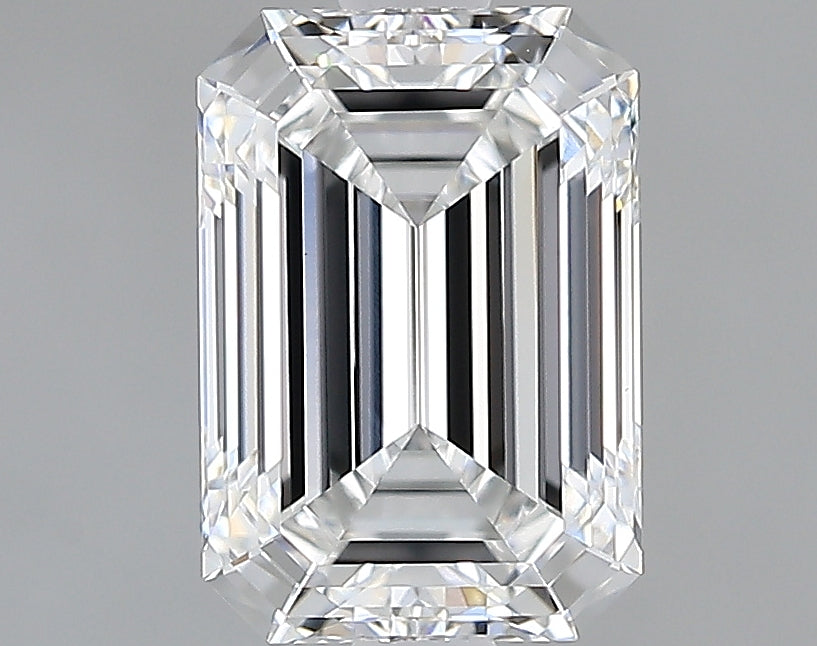 Lab-Grown 1.54 Carat Emerald Cut Diamond color E Clarity VVS2, precious stones, engagement diamonds