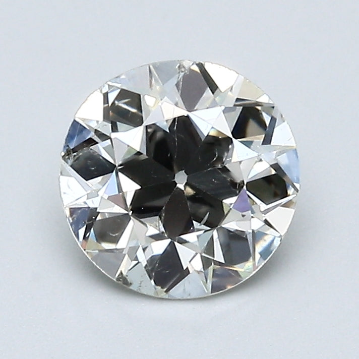 1.37 Carat Old European Cut Diamond color K Clarity I1, natural diamonds, precious stones, engagement diamonds