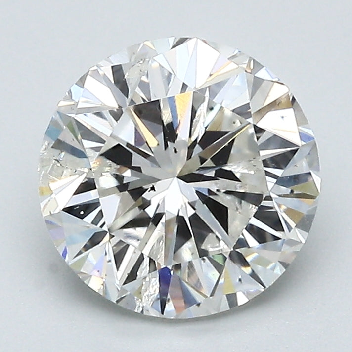 2.31 Carat Round Brilliant Natural Mined Diamond G Color I2 Clarity With GIA Certificate, natural diamonds, precious stones, engagement diamonds