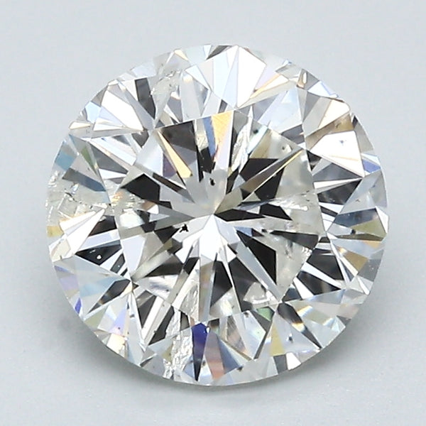 2.31 Carat Round Brilliant Natural Mined Diamond G Color I2 Clarity With GIA Certificate, natural diamonds, precious stones, engagement diamonds