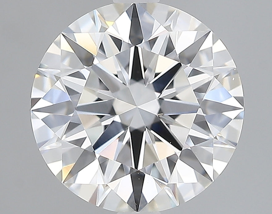 Lab-Grown 2.54 Carat Round Brilliant Diamond color E Clarity VVS1, precious stones, engagement diamonds