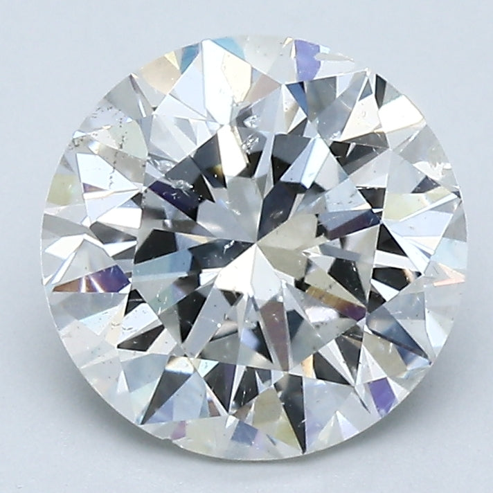 Loose Natural 2.48 Carat Round Brilliant Diamond GIA Certified G-I1, natural diamonds, precious stones, engagement diamonds