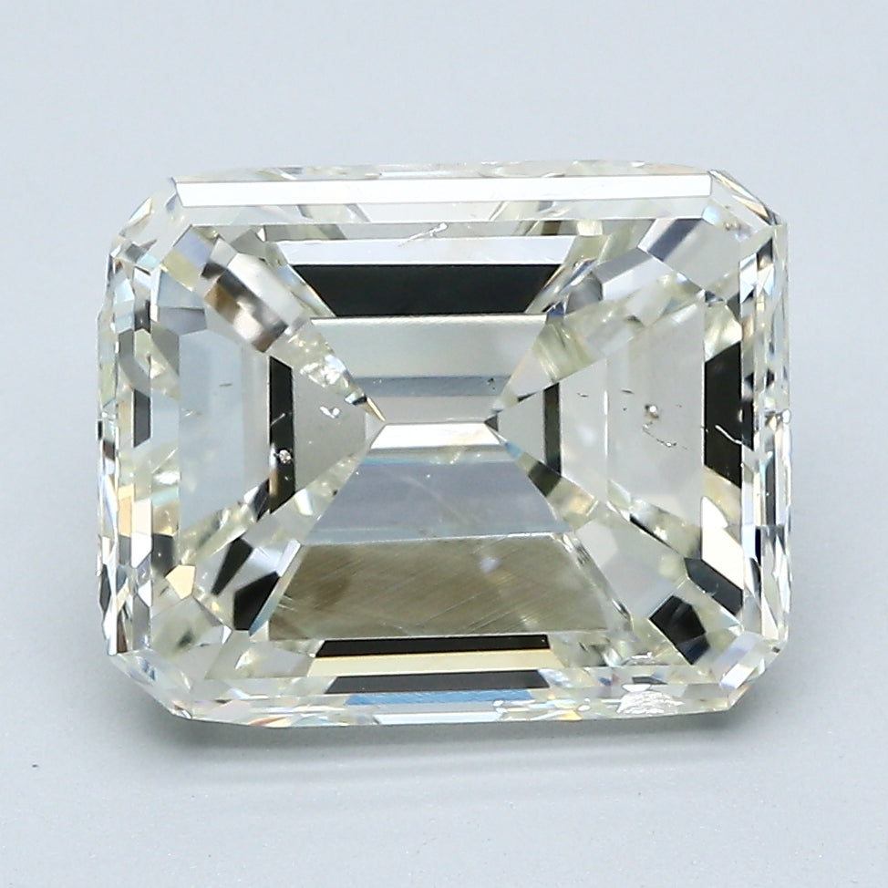 5.02 Ct Emerald Cut Diamond K-SI2 Loose Natural GIA , natural diamonds, precious stones, engagement diamonds