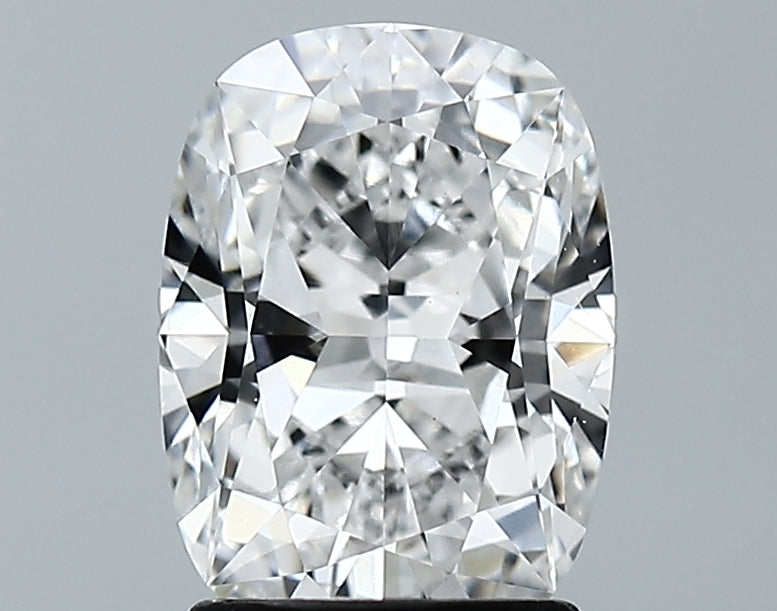 Lab-Grown 2.05 Carat Cushion Modified Brilliant Cut Diamond color E Clarity VS1 With GIA Certificate, precious stones, engagement diamonds