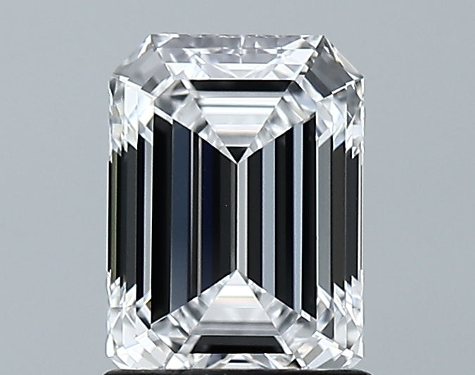 Lab-Grown 1.41 Carat Emerald Cut Diamond color D Clarity VVS2 With GIA Certificate, precious stones, engagement diamonds