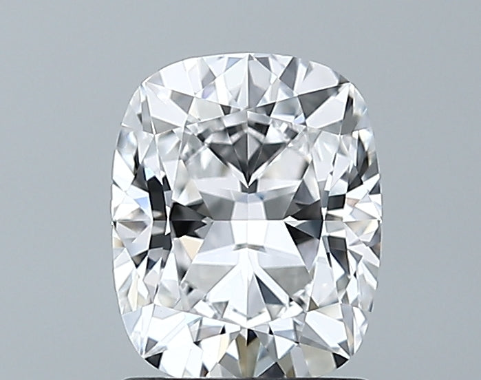 Lab-Grown 1.33 Carat Cushion Modified Brilliant Cut Diamond color D Clarity VVS2 With GIA Certificate, precious stones, engagement diamonds