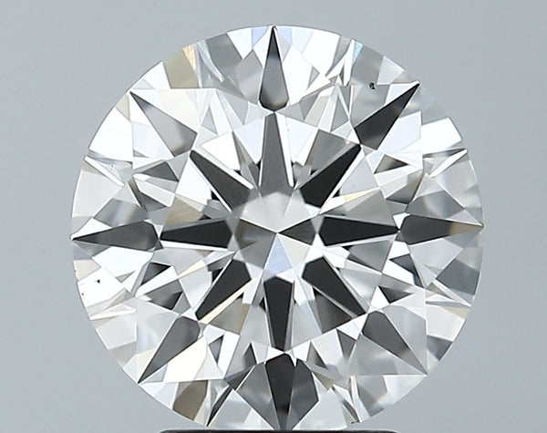 Lab-Grown 3.03 Carat Round Brilliant Diamond color G Clarity VS2 With GIA Certificate, precious stones, engagement diamonds