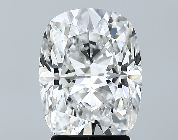 Lab-Grown 2.84 Carat Cushion Brilliant Diamond color E Clarity VS2 With GIA Certificate, precious stones, engagement diamonds
