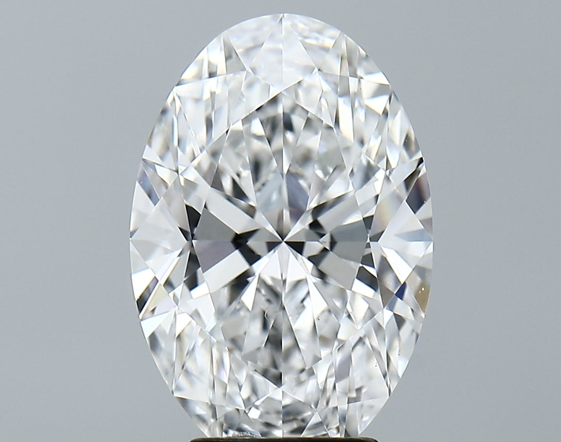 Lab-Grown 4.68 Carat Oval Shape Diamond color D Clarity VS1 With GIA Certificate, precious stones, engagement diamonds