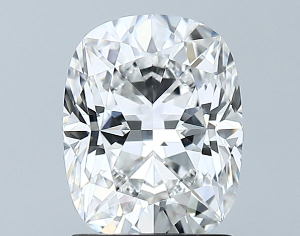 Lab-Grown 1.64 Carat Cushion Brilliant Diamond color E Clarity VVS2 With GIA Certificate, precious stones, engagement diamonds