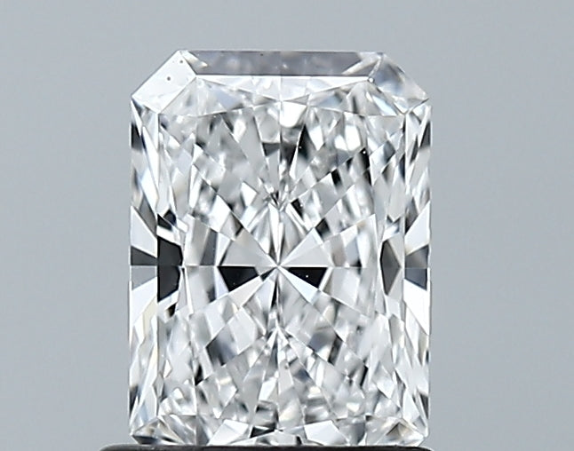 Lab-Grown 1.02 Carat Radiant Cut Diamond color D Clarity VS1 With GIA Certificate, precious stones, engagement diamonds