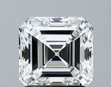 Lab-Grown 1.50 Carat Asscher Cut Diamond color D Clarity VVS2 With GIA Certificate, precious stones, engagement diamonds