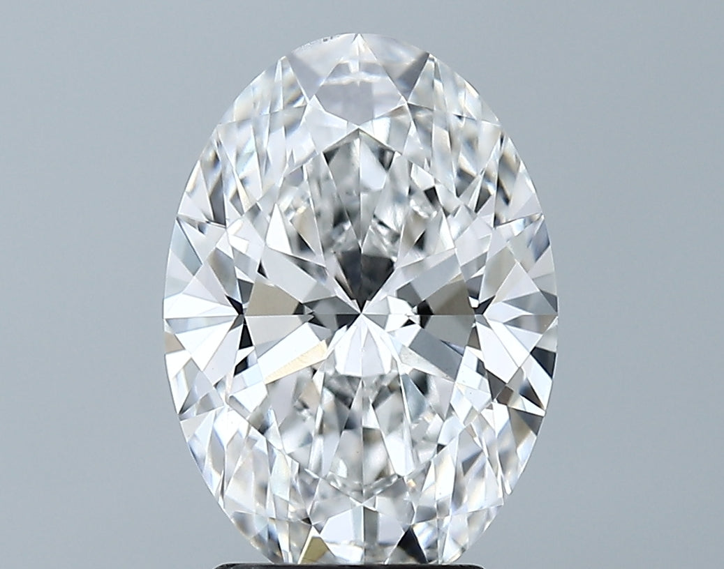 Lab-Grown 2.84 Carat Oval Shape Diamond color E Clarity VS1 With GIA Certificate, precious stones, engagement diamonds